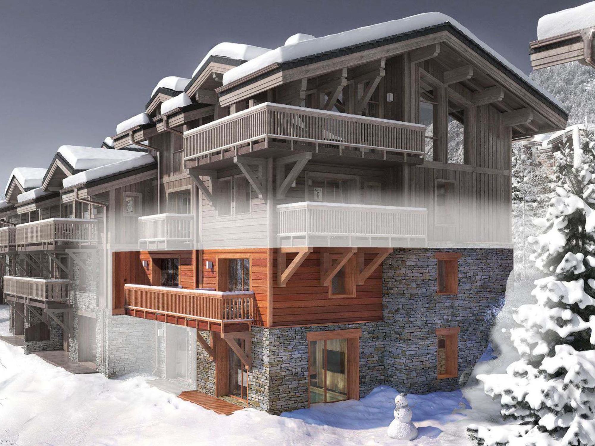 Villa Chalet 10 Pers. A Courchevel 1650 Avec Jacuzzi Et Ascenseur - Fr-1-563-133 Exterior foto